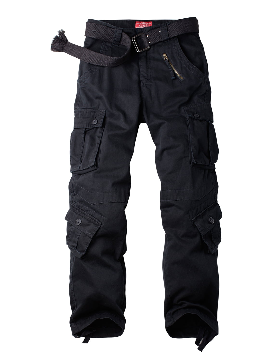 8 pockets Men's Cargo Pants Multi Pockets Cotton Outdoor Military Tactical  Pants Loose Straight Casual Trousers